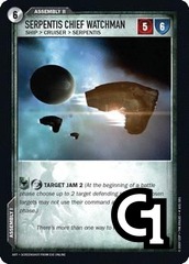 Serpentis Chief Watchman - Foil